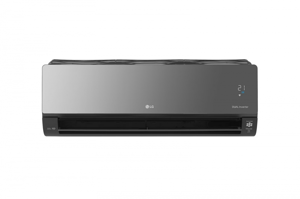 LG ARTCOOL Mirror, Dual Inverter konditsioneri, 27 m² gacha, ekologik toza R32, ThinQ aqlli uy
