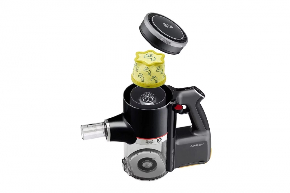 Kompressor™ texnologiyasi va Power Drive Mop™ yuvish uchligiga ega simsiz
