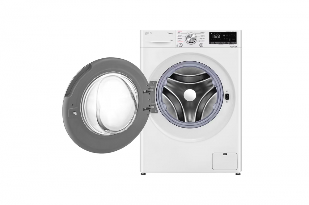 9 kg, kir yuvish mashinasi, TurboWash™360˚, Steam+™