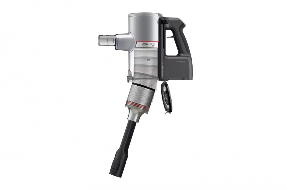 LG CordZero A9 PRO Kompressorтм simsiz changyutkichi, Power Drive Nozzle™ uchligi, 200 Vt, invertorli motor