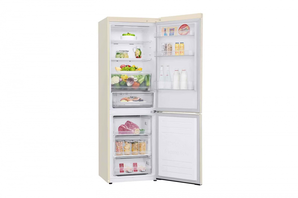 Холодильник GC-B459MEWM LG DoorCooling+™ 341л