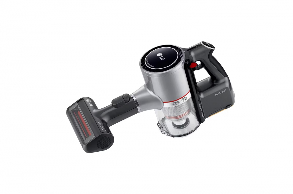 LG CordZero A9 PRO Kompressorтм simsiz changyutkichi, Power Drive Nozzle™ uchligi, 200 Vt, invertorli motor