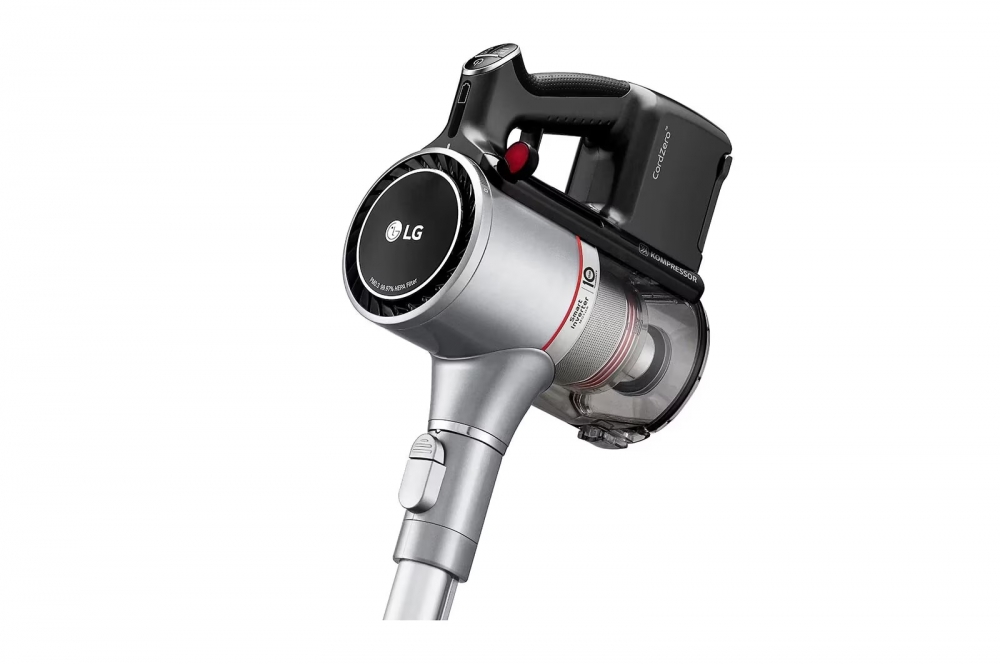 LG CordZero A9 PRO Kompressorтм simsiz changyutkichi, Power Drive Nozzle™ uchligi, 200 Vt, invertorli motor