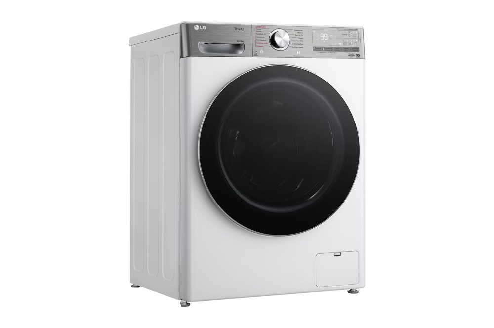 Стиральная машина с сушкой LG 13/8 кг - AI DD™ | TurboWash™360˚ | Steam+™ | ezDispense™