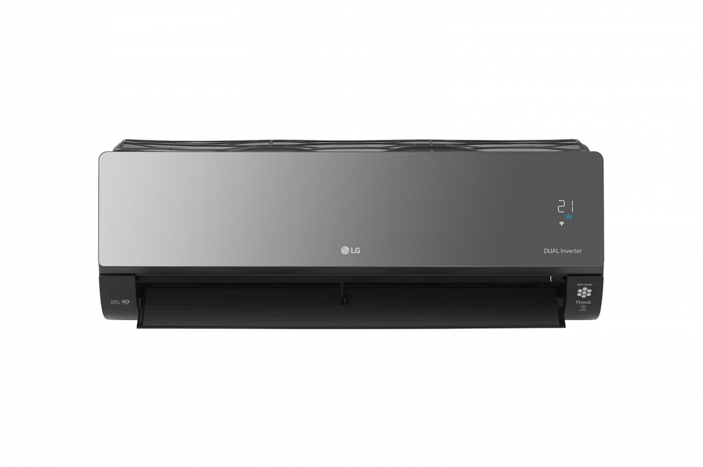 LG ARTCOOL Mirror, Dual Inverter konditsioneri, 36 m² gacha, ekologik toza R32, ThinQ aqlli uy