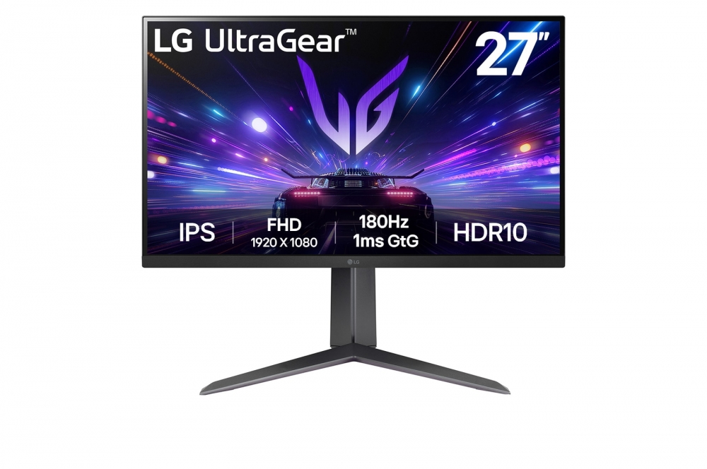 27 dyuymli UltraGear™ Full HD IPS oʻyin monitori | 180Hz, IPS 1ms (GtG), HDR10