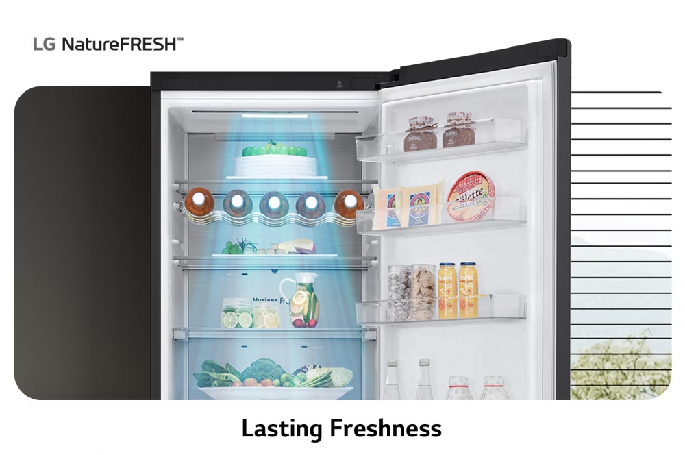Холодильник GC-B509FTZW LG DoorCooling+™ 387л