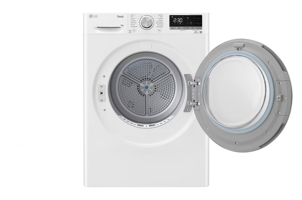 LG DC90V5V0W issiqlik nasosli quritgich 9kg