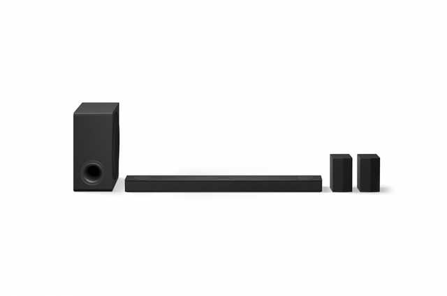 Dolby Atmos va S80TR orqa dinamiklariga ega bo‘lgan 5.1.3 kanalli LG Uy kinoteatri Soundbar