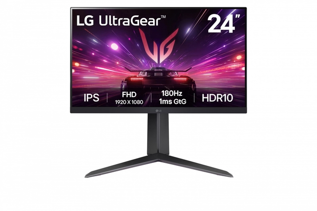 24 dyuymli UltraGear™ Full HD IPS oʻyin monitori | 180Hz, IPS 1ms (GtG), HDR10