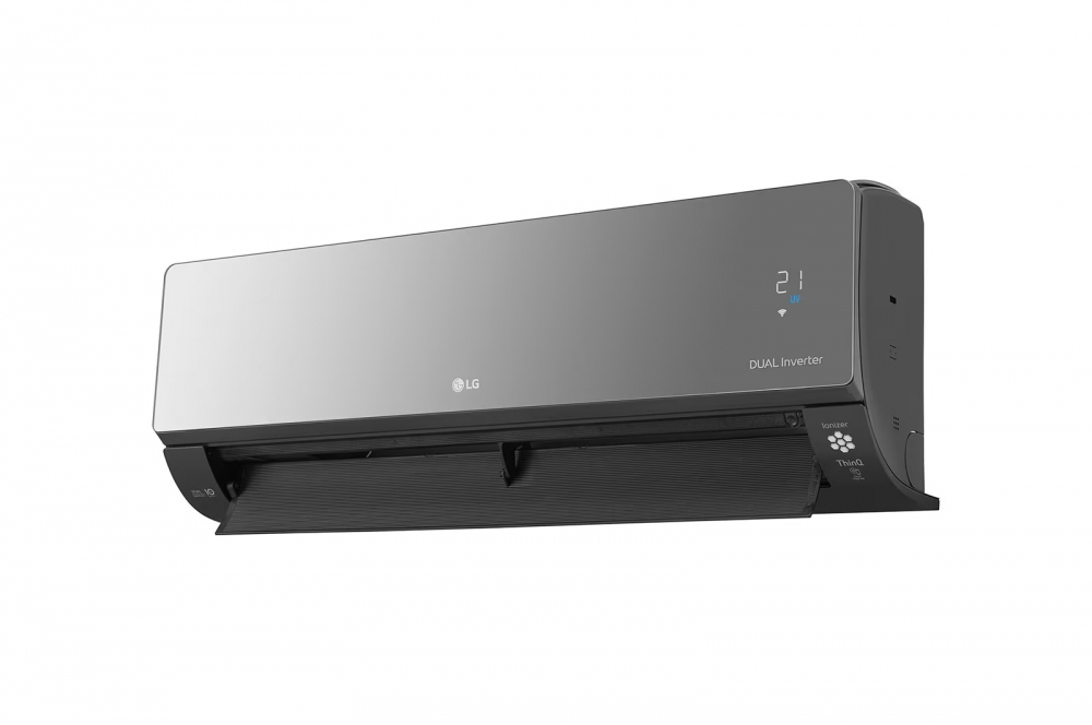 LG ARTCOOL Mirror konditsioneri, Dual Inverter, 72 m² gacha, UVnano™, R32, ThinQ smart uyi