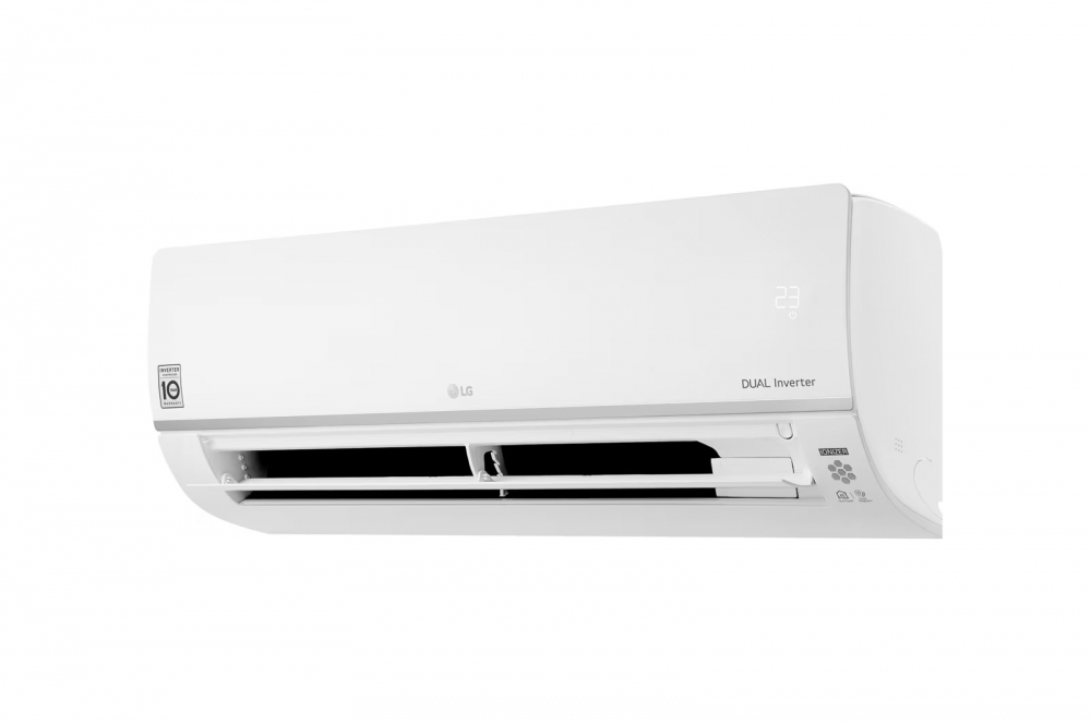 LG DUALCOOL. Dual Inverter konditsioner, 27 m² gacha, sovitish 40% gacha tezroq, ThinQ aqlli uyi