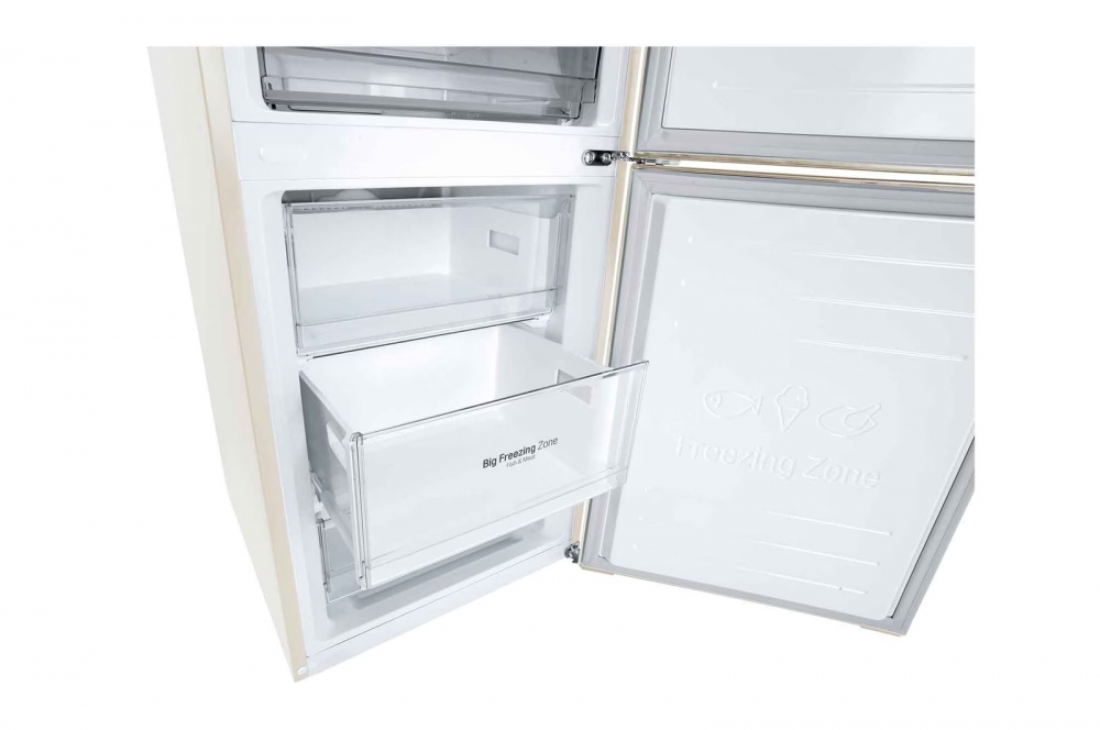 Холодильник GC-B459MEWM LG DoorCooling+™ 341л