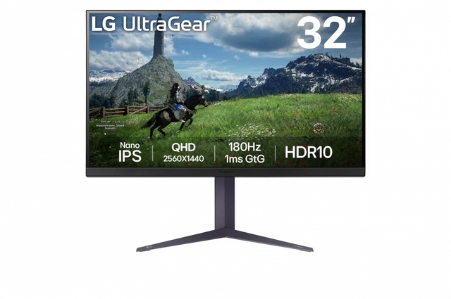 32 dyuymli UltraGear™ QHD Nano IPS o‘yin monitori, 180 Gts yangilanish tezligi | 1ms (GtG), HDR10