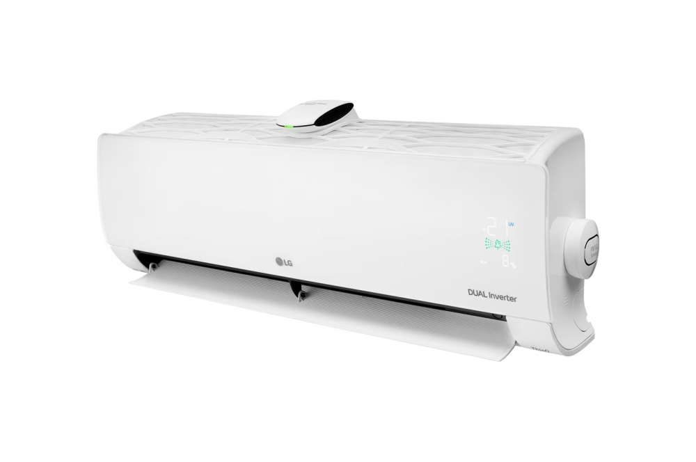 LG DUALCOOL havo tozalash funksiyali, Dual Inverter konditsioneri 27 m² gacha, PM 1.0 chang sensori