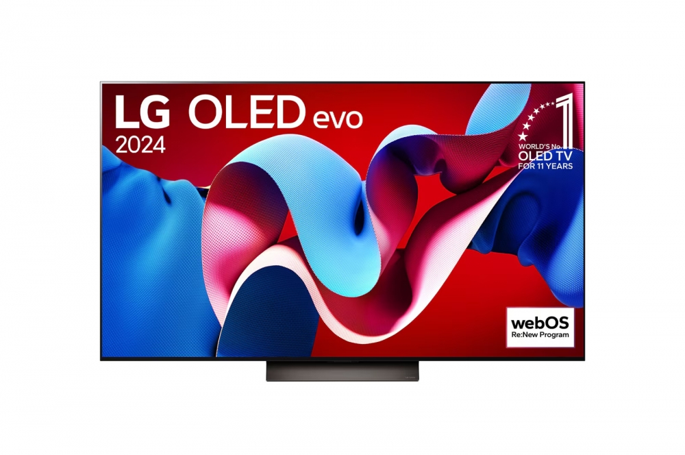 65-дюймовый телевизор Smart TV LG OLED evo AI C4 4K OLED65C4