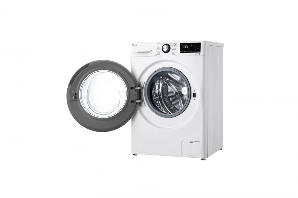 8 kg, Nozik kir yuvish mashinasi, Steam™, Elegant dizayn