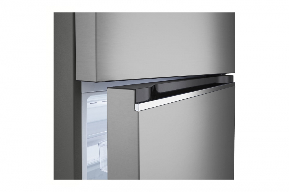 Hajm 461 l | Yuqori muzlatkich kamerali LG sovitkich | Kulrang | DoorCooling+™ | HygieneFresh+™ | Smart Inverter Compressor