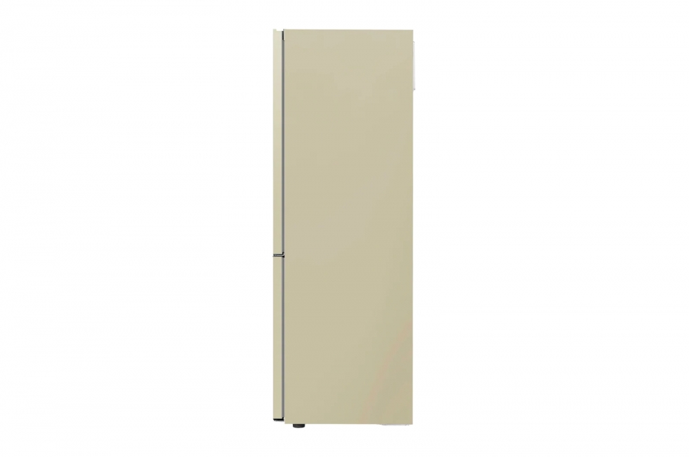 Холодильник LG с нижней морозильной камерой | Бежевый | DoorCooling+™ | Объем 341 л | Smart Inverter Compressor