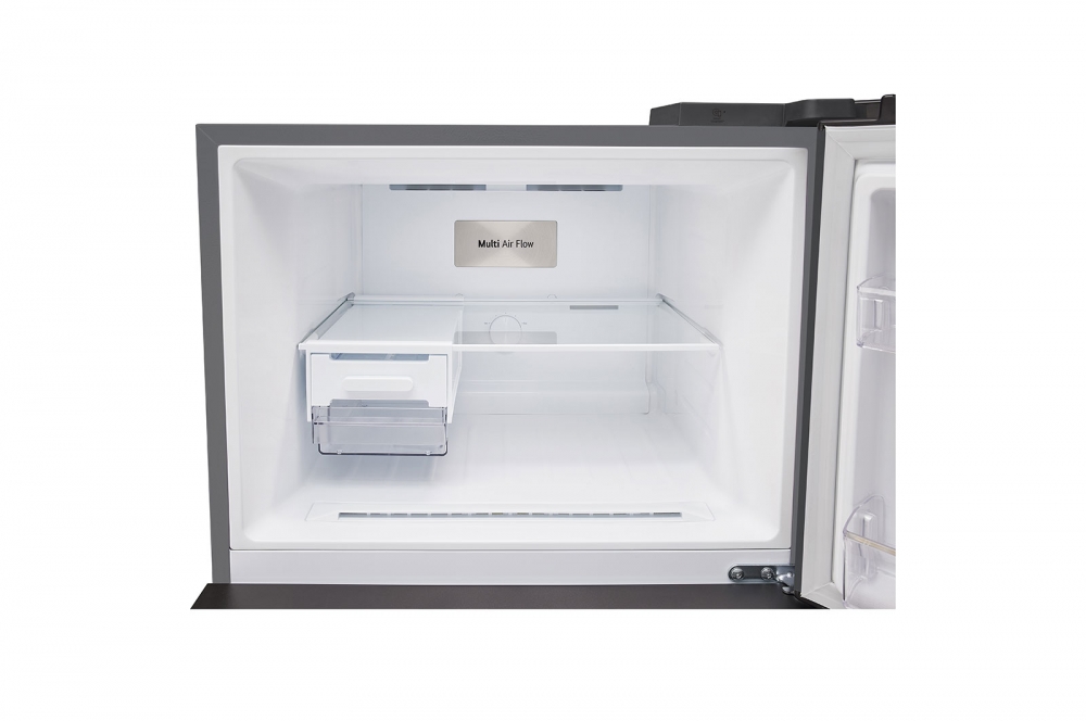 Hajm 461 l | Yuqori muzlatkich kamerali LG sovitkich | Kulrang | DoorCooling+™ | HygieneFresh+™ | Smart Inverter Compressor
