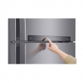 Hajm 506 l | Yuqori muzlatgich kamerali LG sovutgich | Kulrang | DoorCooling⁺™ | Linear Inverter Compressor