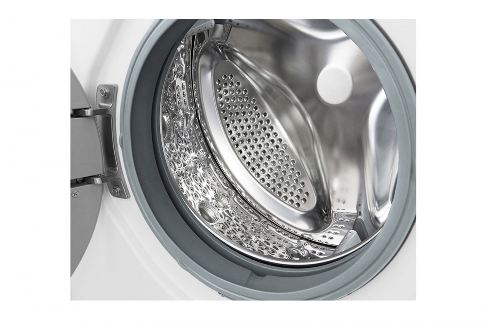 Direct Drive texnologiyali LG kir yuvish mashinasi, 7 kg, 6 Motion, Steam™ bug’ bilan kir yuvish