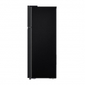 Hajm 461 l | Yuqori muzlatkich kamerali LG sovitkich | Qora rang | DoorCooling+™ | HygieneFresh+™ | Smart Inverter Compressor