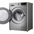 Sunʼiy intellektli LG AI DD kir yuvish mashinasi, 8,5 kg, Steam bugʻ bilan kir yuvish, ThinQ, TurboWash360