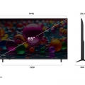65-дюймовый телевизор Smart TV LG UHD AI UA75 4K 65UA75