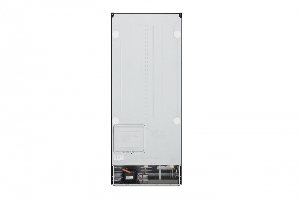 Холодильник LG с верхней морозильной камерой | Объем 395 л | Черный | DoorCooling+™ | HygieneFresh+™ | Smart Inverter Compressor