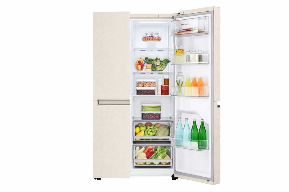 Холодильник LG Side-by-Side |Объем 643 л |Smart Inverter Comressor | Multi Air Flow | Smart Inverter Compressor