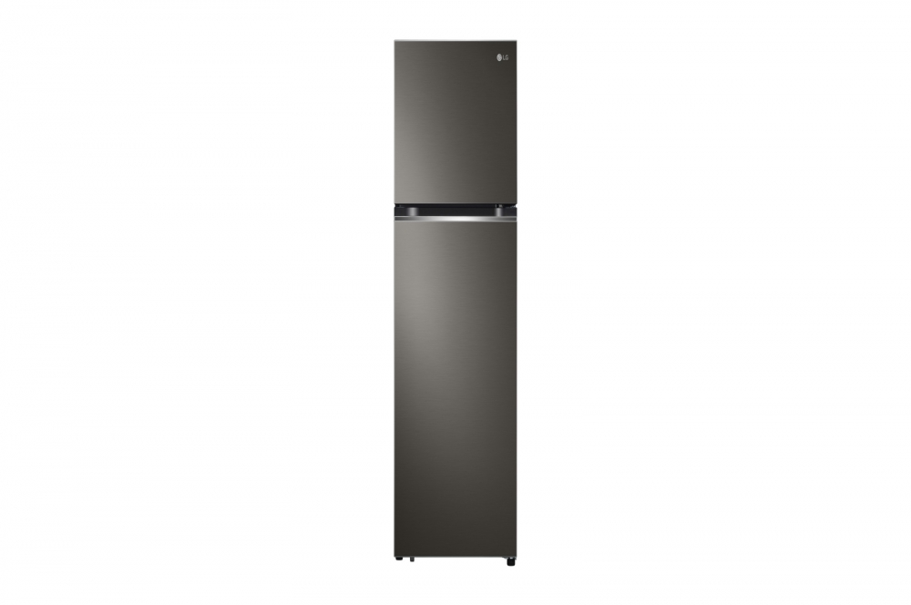 395 hajmli | Yuqori sovutgichli LG kamerali muzlatgich | Qora | DoorCooling+™ | HygieneFresh+™ | Smart Inverter Compressor