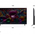 55-дюймовый телевизор Smart TV LG UHD AI UA75 4K 55UA75