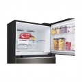 Холодильник LG с верхней морозильной камерой | Объем 395 л | Черный | DoorCooling+™ | HygieneFresh+™ | Smart Inverter Compressor