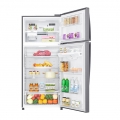Hajm 506 l | Yuqori muzlatgich kamerali LG sovutgich | Kulrang | DoorCooling⁺™ | Linear Inverter Compressor