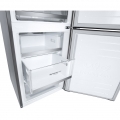 Холодильник LG с нижней морозильной камерой | Серый |Объем 341 л | DoorCooling+™ | Smart Inverter Compressor