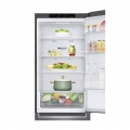 Холодильник LG с нижней морозильной камерой |Объем 341 л | Серый | DoorCooling+™ | Smart Inverter Compressor