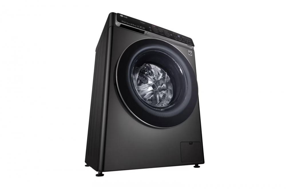 Стиральная машина узкая LG F2T9GW9P с паром, технология AI DD, 8,5 кг