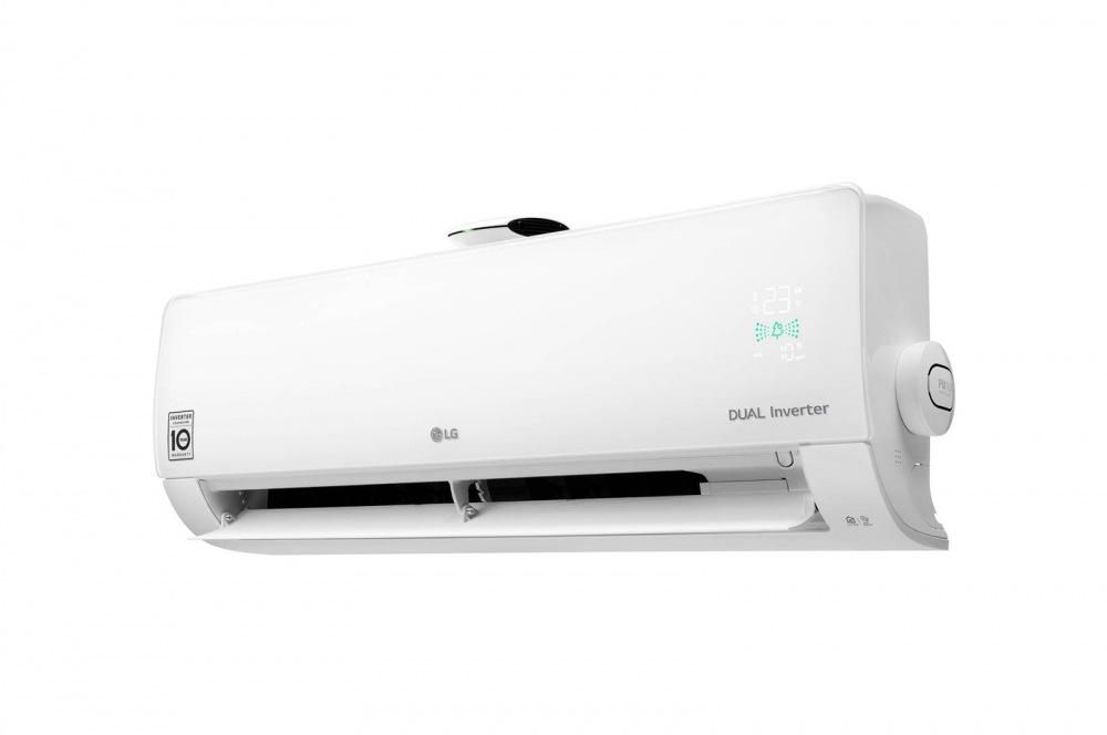 LG DUALCOOL havo tozalash funksiyali, Dual Inverter konditsioneri 36 m² gacha, PM 1.0 chang sensori