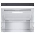 Холодильник LG с нижней морозильной камерой | Серый |Объем 341 л | DoorCooling+™ | Smart Inverter Compressor