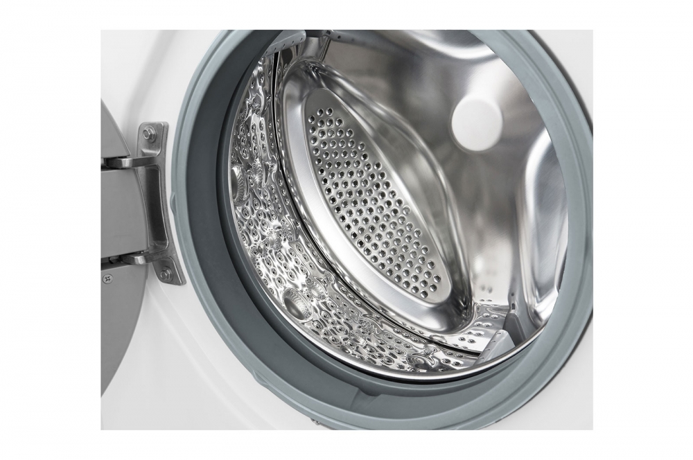 Direct Drive texnologiyali LG kir yuvish mashinasi, 7 kg, 6 Motion, Steam™ bugʻ bilan kir yuvish