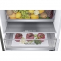 Холодильник LG с нижней морозильной камерой | Серый |Объем 341 л | DoorCooling+™ | Smart Inverter Compressor