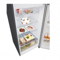 Hajm 461 l | Yuqori muzlatkich kamerali LG sovitkich | Kulrang | DoorCooling+™ | HygieneFresh+™ | Smart Inverter Compressor