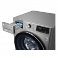 Sunʼiy intellektli LG AI DD kir yuvish mashinasi, 8,5 kg, Steam bugʻ bilan kir yuvish, ThinQ, TurboWash360