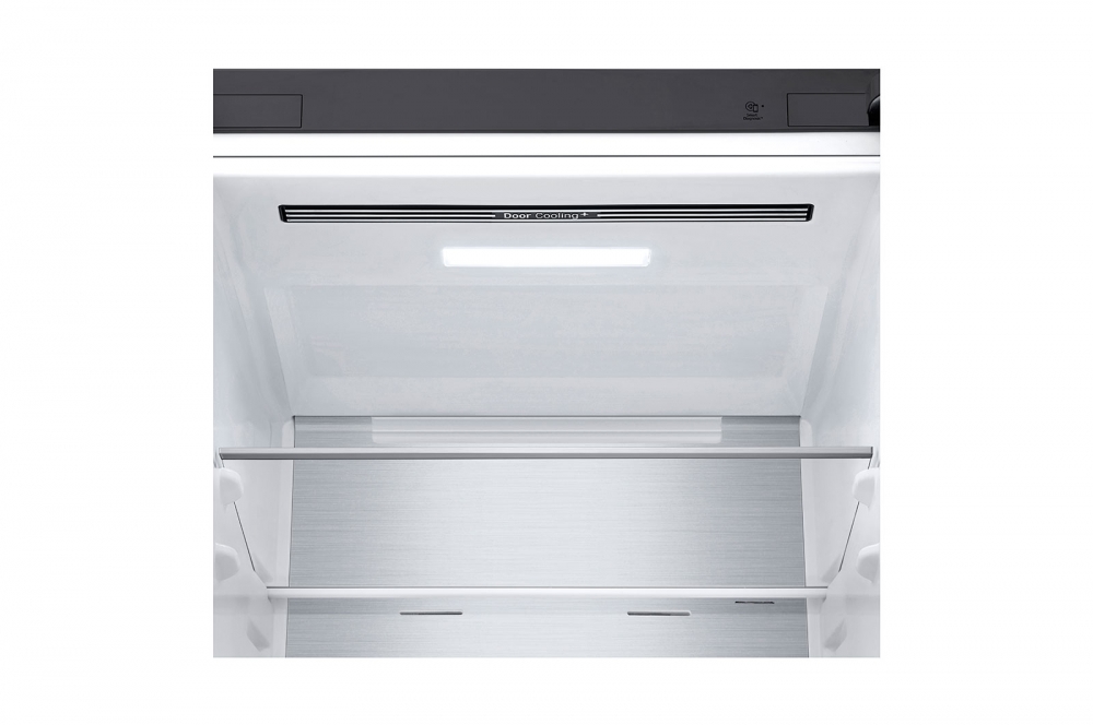 Hajm 337 l | Pastki muzlatgich kamerali LG sovutgich | Kulrang | Suv dispenseri | Smart Inverter Compressor