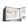 Hajm 506 l | Yuqori muzlatgich kamerali LG sovutgich | Kulrang | DoorCooling⁺™ | Linear Inverter Compressor