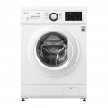 Direct Drive texnologiyali LG kir yuvish mashinasi, 7 kg, 6 Motion, Steam™ bug’ bilan kir yuvish