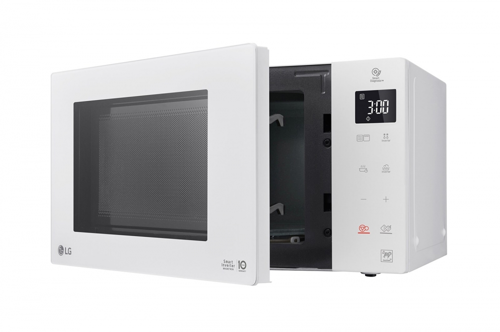 LG NeoChef mikrotoʻlqinli pechi, 25 L, Gril, 1450 W, Smart Inverter, EasyClean, Sensorli boshqaruv