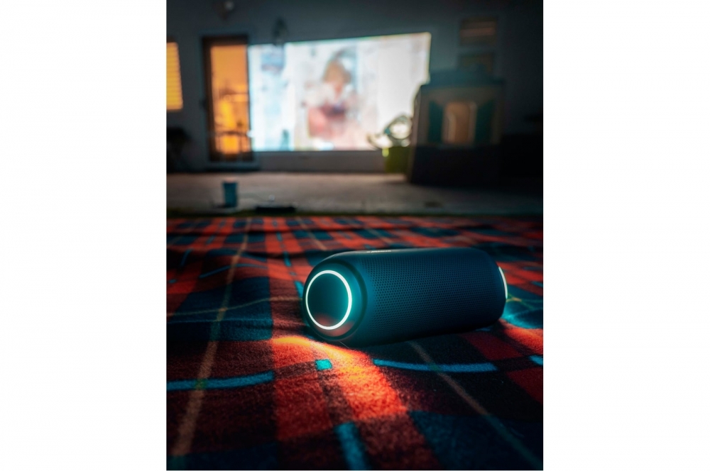 LG XBOOM Go PL5 | Портативная Bluetooth колонка | Технологии Meridian | Длительное время работы до 18 часов