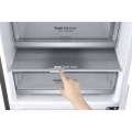 Холодильник LG с нижней морозильной камерой | Серый |Объем 341 л | DoorCooling+™ | Smart Inverter Compressor